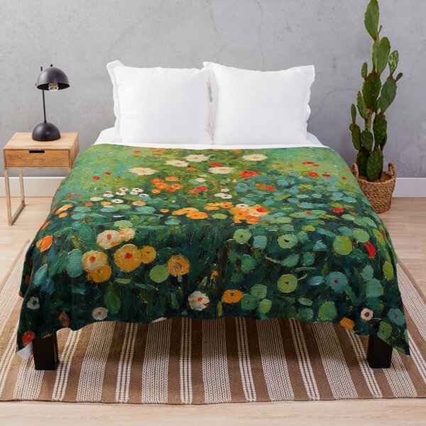 Item preview, Gustav Klimt Floral Garden designed and sold by maniacfitness.