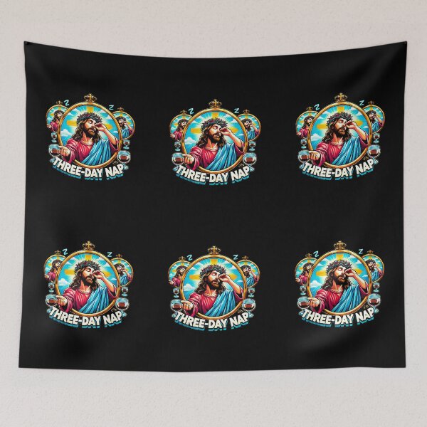 Item preview, Three Day Nap Jesus Shirt designed and sold by TrendsLook.
