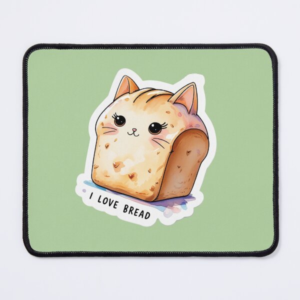 Item preview,  I LOVE BREAD – Cute Loaf of Bread  designed and sold by anutash2020.