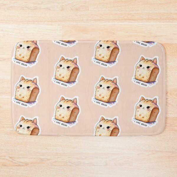 Item preview,  I LOVE BREAD – Cute Loaf of Bread  designed and sold by anutash2020.