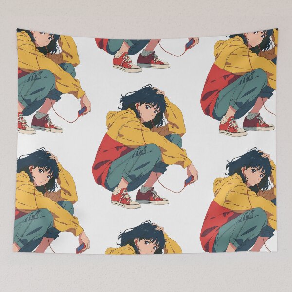 Item preview, Lofi Girl and Music designed and sold by bapupa.