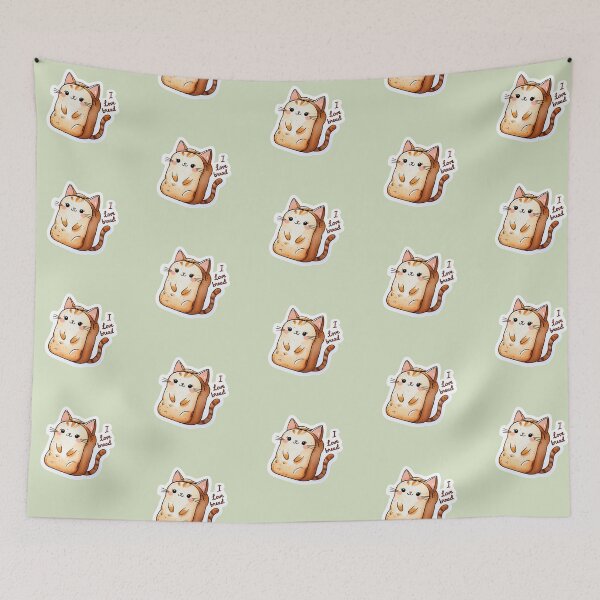 Item preview,  I LOVE BREAD – Cute Loaf of Bread 1 designed and sold by anutash2020.