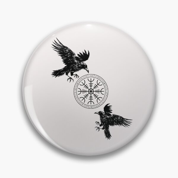Item preview, Hugin Munin Raven designed and sold by RoxXxaNa94.