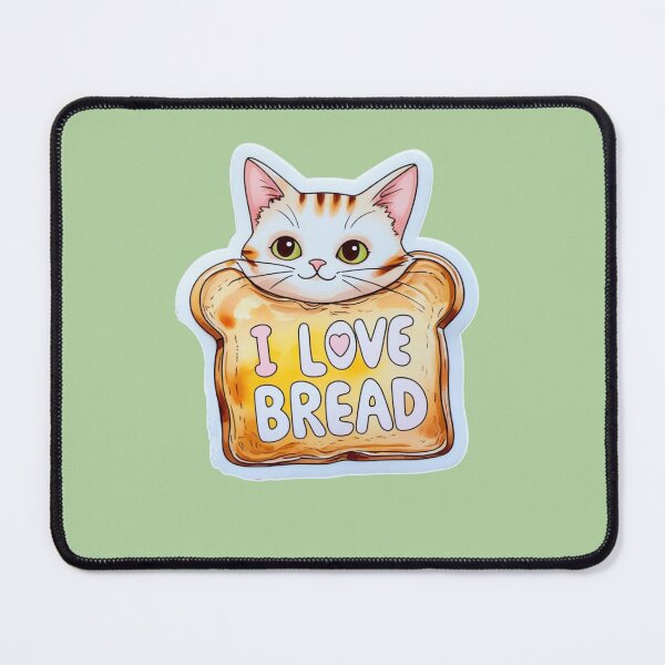 Item preview,   I LOVE BREAD – Cute Loaf of Bread 2 designed and sold by anutash2020.