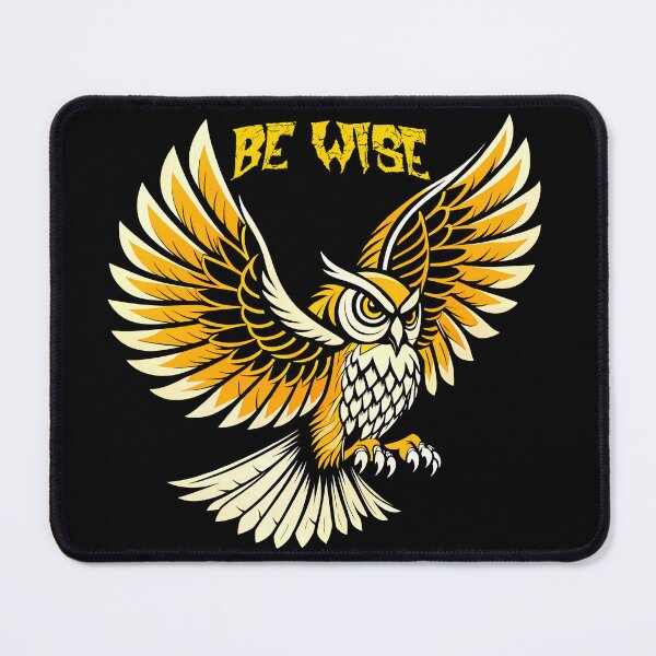 Item preview, Fierce Wisdom: Striking Owl Art - Be Wise designed and sold by VikArtStudio.
