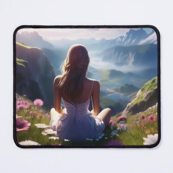 Item preview, Young Woman taking in the View designed and sold by Kathy Weaver.
