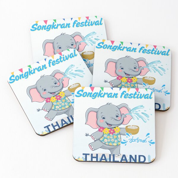 Item preview, Songkran festival designed and sold by Purrfect Blend .