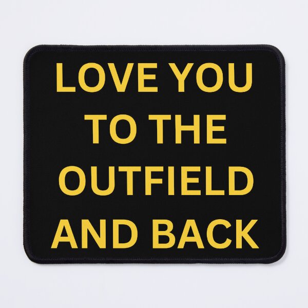 Item preview, Love You to the Outfield and Back designed and sold by AuntKatesDesign.