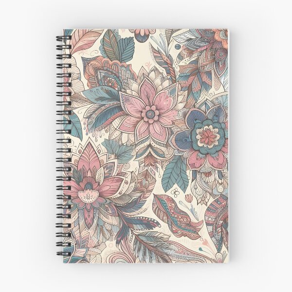 Item preview, Boho Floral Mandala Pattern Art Print designed and sold by Istyak7.