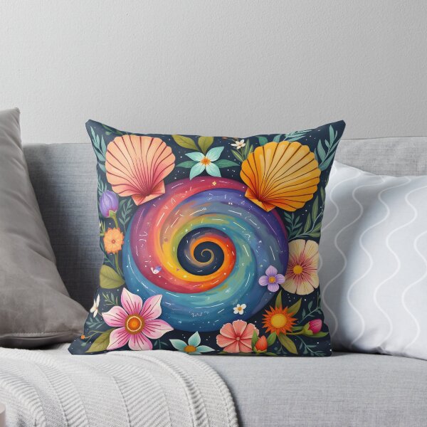 Item preview, Galaxy Spiral Floral Aesthetic – Nature & Space Art designed and sold by AbstractArray.