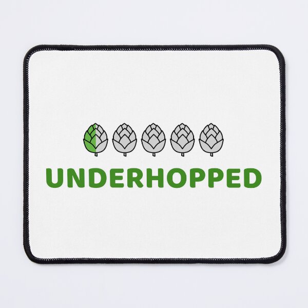 Item preview, Beer T-Shirt: Underhopped designed and sold by WurmWeb.DesignShop.