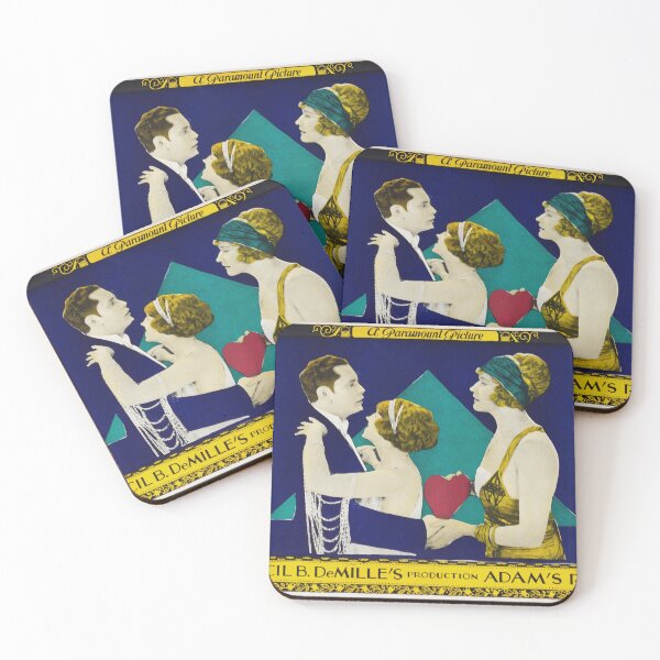 Item preview, Adams Rib Art Deco movie 1923 original film art  designed and sold by Vintage Designs +.