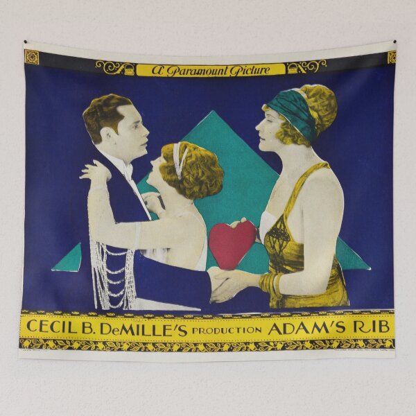 Item preview, Adams Rib Art Deco movie 1923 original film art  designed and sold by Vintage Designs +.