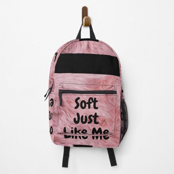 Item preview, Soft Just Like Me | Funny Cute Pink Furry Art designed and sold by Leo-stella.