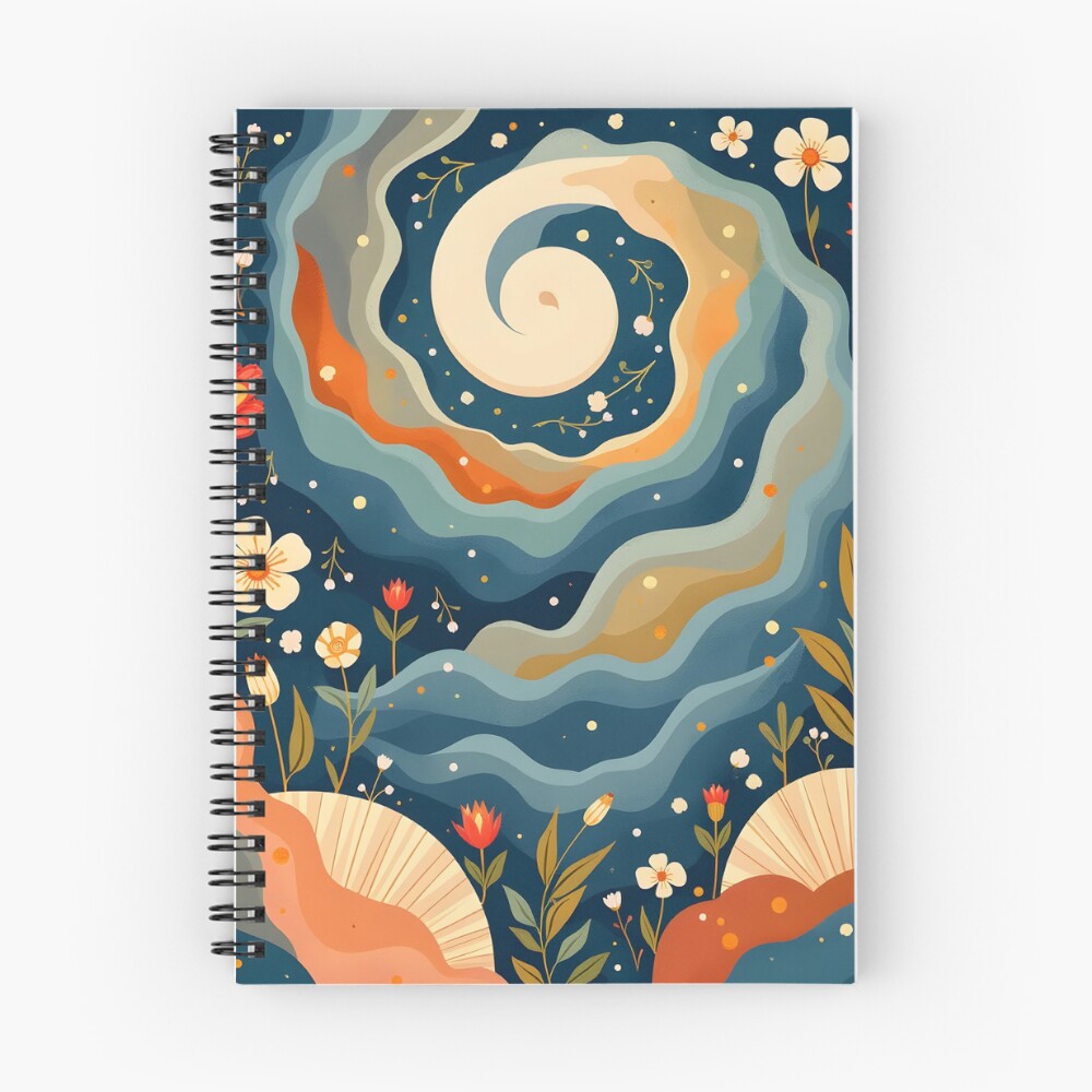 Item preview, Spiral Notebook designed and sold by AbstractArray.