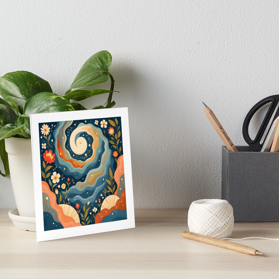 Item preview, Art Board Print designed and sold by AbstractArray.