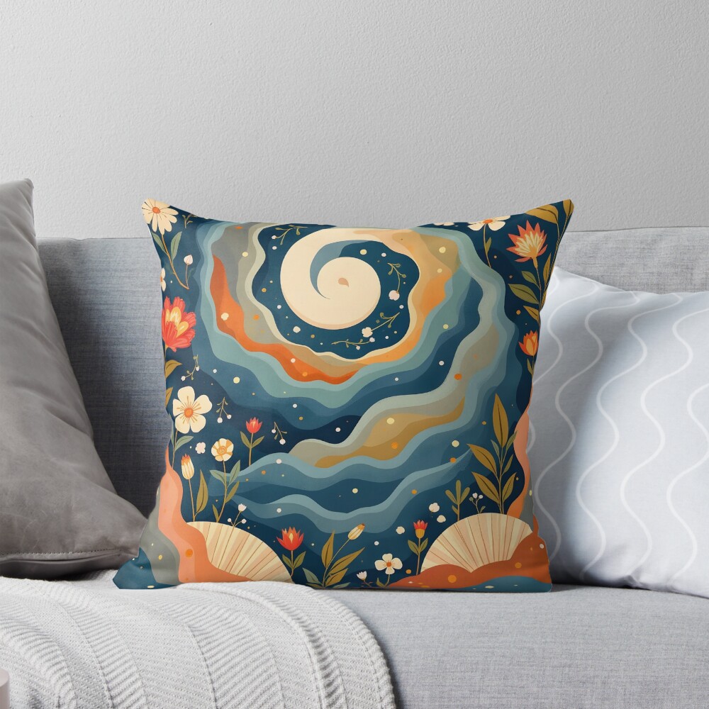 Item preview, Throw Pillow designed and sold by AbstractArray.