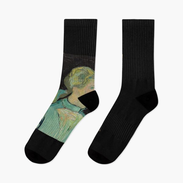 Item preview, Adeline Ravoux, 1890. Vincent van Gogh (Dutch, 1853–1890). Oil on fabric designed and sold by Vintage Designs +.