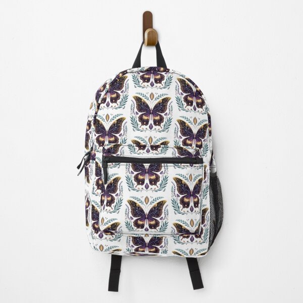 Item preview, Metallic Purple and Teal Floral Butterfly3 designed and sold by BirdsnStuff.