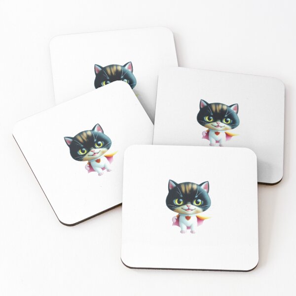 Item preview, Joy Warrior - Smiling Cat Portrait Sticker designed and sold by Liz Pimenta.