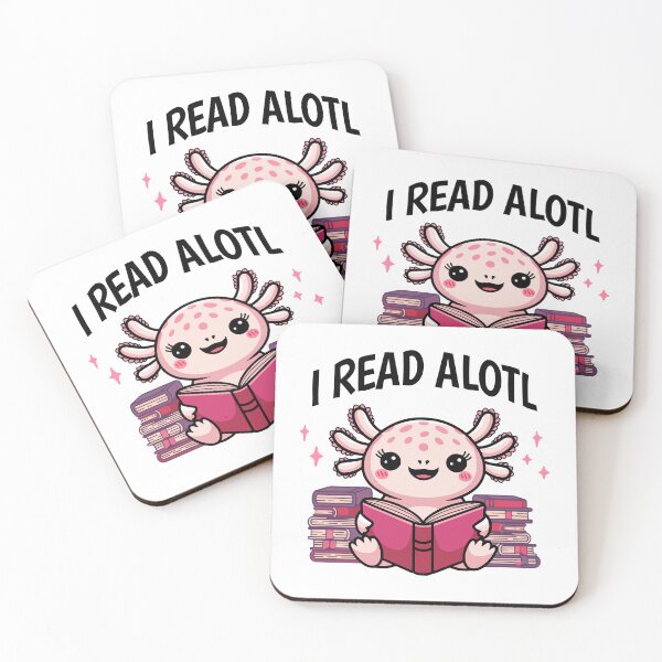 Item preview, I Read Alotl - Cute Axolotl Book Lover designed and sold by HandicraftArt.