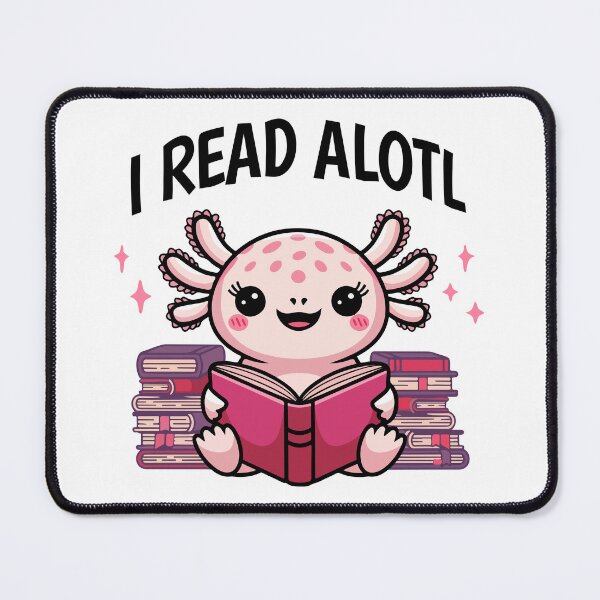 Item preview, I Read Alotl - Cute Axolotl Book Lover designed and sold by HandicraftArt.