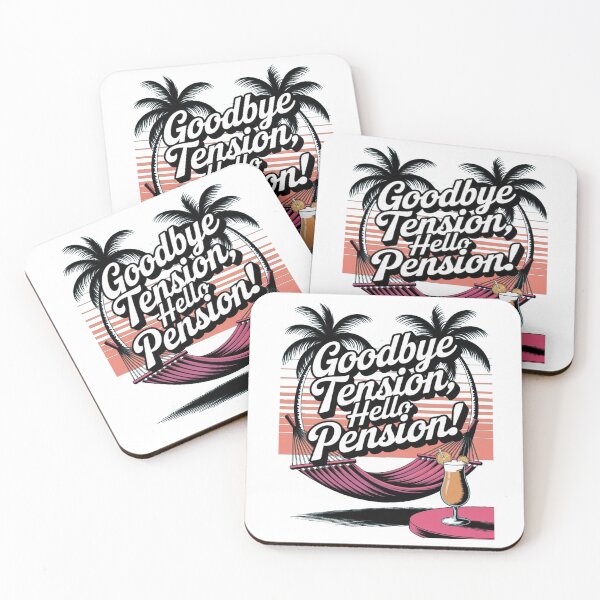 Item preview, Goodbye tension, hello pension - Retired 2025 - Retirement 2025 - Retired 2025 vintage - The legend has retired designed and sold by JansenGS.