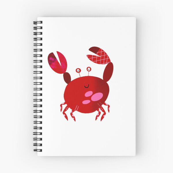 Item preview, happy red crab designed and sold by Sannevanrossum.