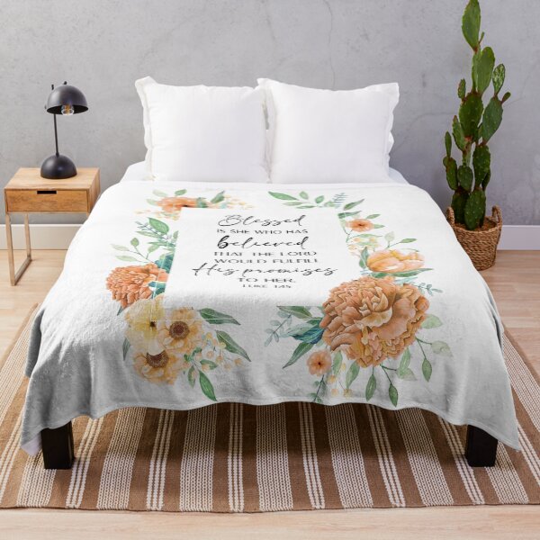 Item preview, Luke 1:45 Bible verse designed and sold by latiendadearyam.