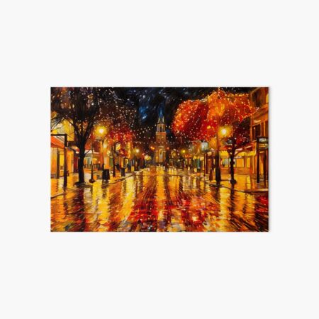 Vista previa del artículo con la obra «Reflexiones del mercado de Church Street en Vermont», diseñado y vendido por CarolWooster.