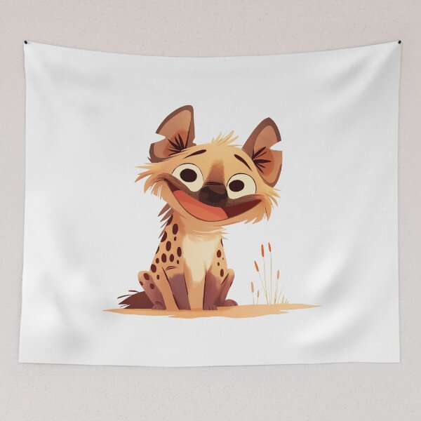 Item preview, Cute hyena design, very happy. designed and sold by Redboof.