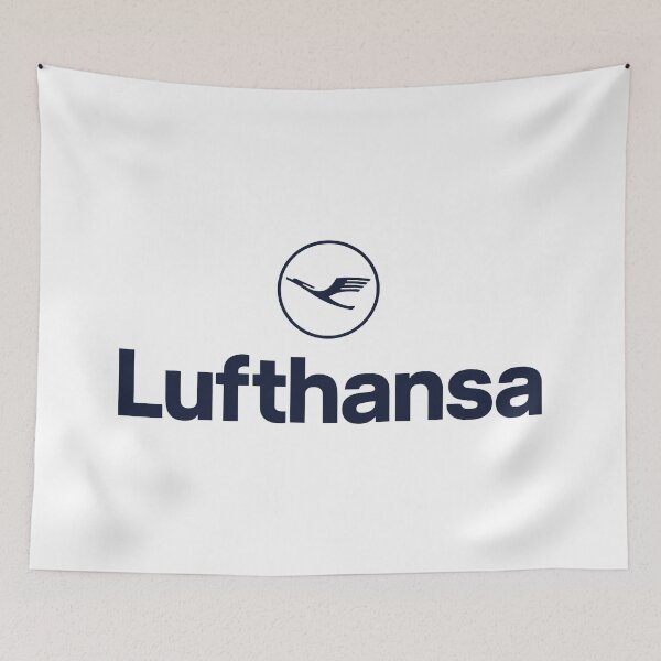 Item preview, Synthwave Lufthansa Airlines Airline dSunset designed and sold by mirezcse.
