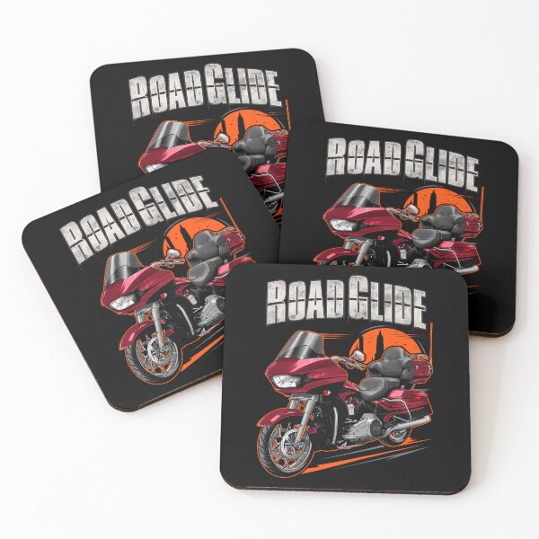 Item preview, Motorcycle Road Glide CVO 2015 (Burgundy Blaze & Typhoon Maroon) for Motorcycle Riders designed and sold by MotoApparelHub.