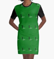 Solitaire Graphic T-Shirt Dress