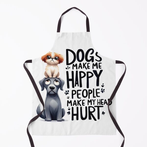 Item preview, Dogs Make Me Happy People designed and sold by clintang.