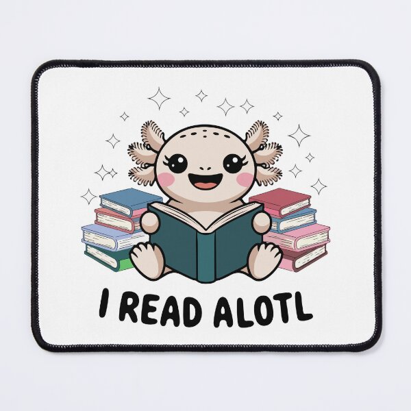 Item preview, I Read Alotl - Cute Axolotl Book Lover designed and sold by HandicraftArt.