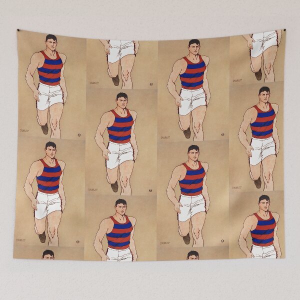 Item preview, Athlete, vintage illustration by Edward Penfield. designed and sold by Shoot-The-Moon.