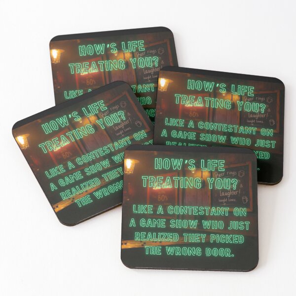 Item preview, How's Life treating you? Like a contestant on a game show... designed and sold by nature. electrified..
