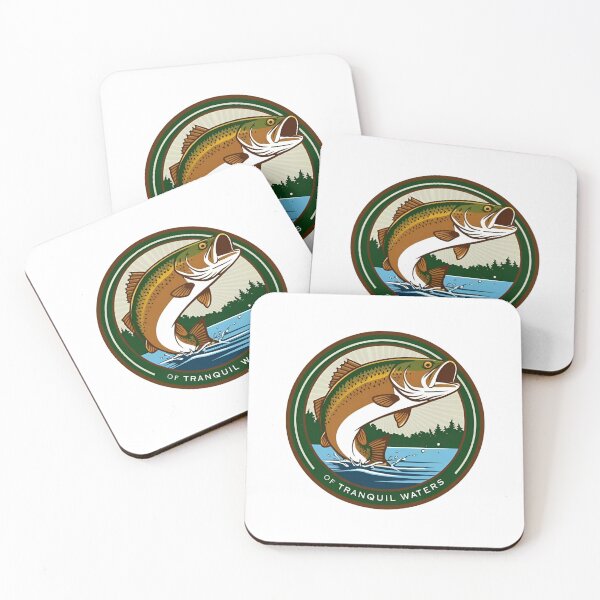 Item preview, Fishing Badge Vintage Design designed and sold by Christian's store.