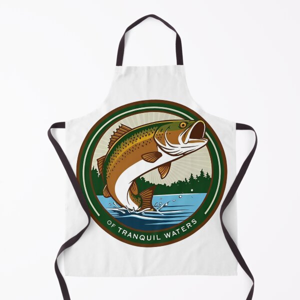 Item preview, Fishing Badge Vintage Design designed and sold by Christian's store.
