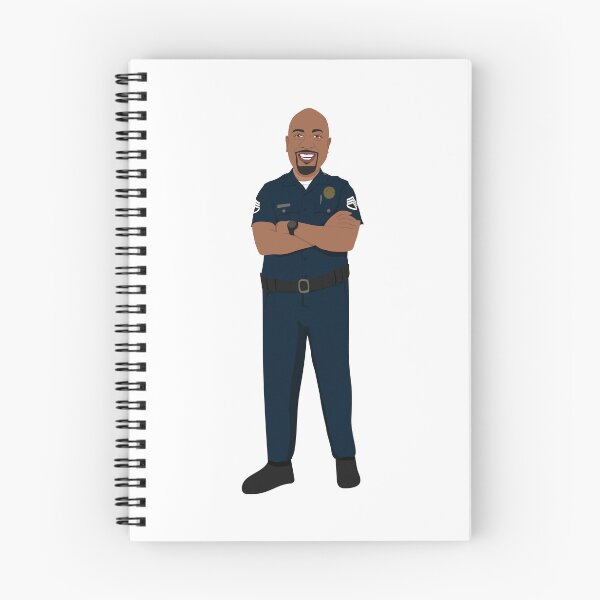 Item preview, Wade Grey cartoon (S6) | The Rookie designed and sold by gottaloveseries.