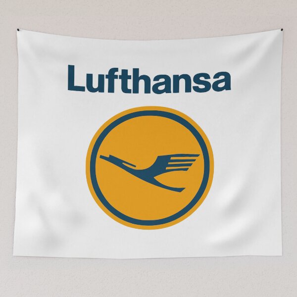 Item preview, Pixelated Lufthansa Airlines Airline cCityscape designed and sold by mirezcse.