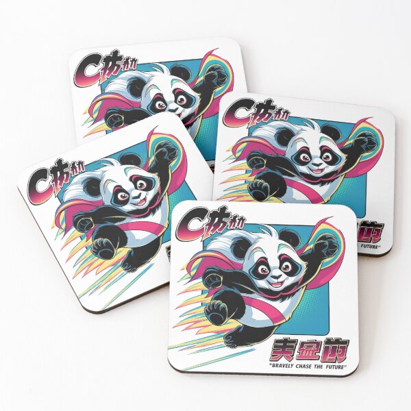 Item preview, Anime Hero Panda – Bravely Chase the Future designed and sold by WeirdSketcher.