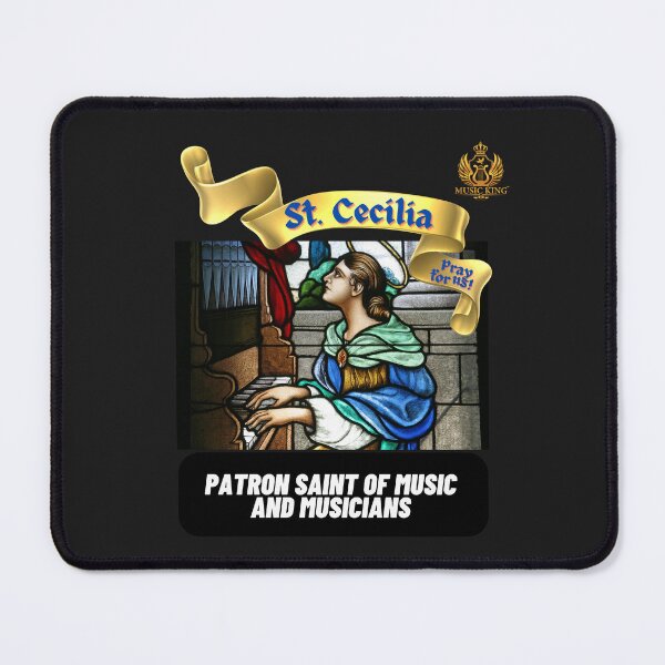 Item preview, St. Cecilia (Patron Saint of Music and Musicians) designed and sold by MUSIC KING.