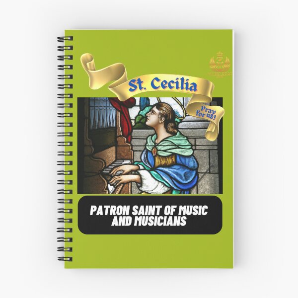 Item preview, St. Cecilia (Patron Saint of Music and Musicians) designed and sold by MUSIC KING.