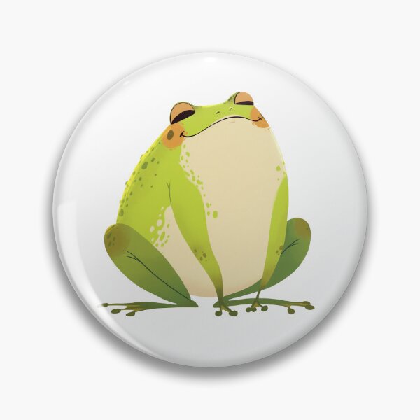 Item preview, Cute frog character design designed and sold by Redboof.