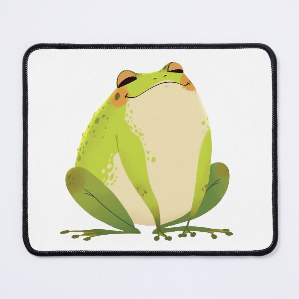 Item preview, Cute frog character design designed and sold by Redboof.