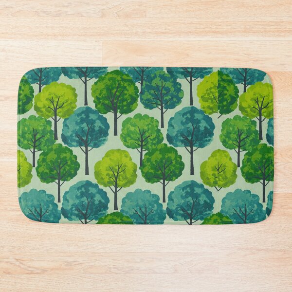 Item preview, Vibrant Forest Seamless Pattern designed and sold by lotus2lin.