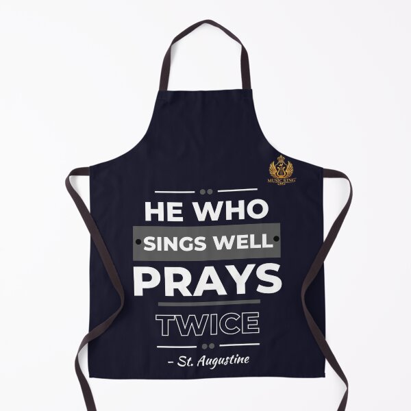 Item preview, Sing Well, Pray Twice (St. Augustine) designed and sold by MUSIC KING.