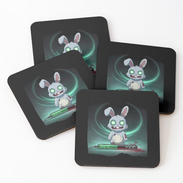 Item preview, zombie bunny | easter horror designed and sold by MartaDreamCraft ⭐⭐⭐⭐⭐.